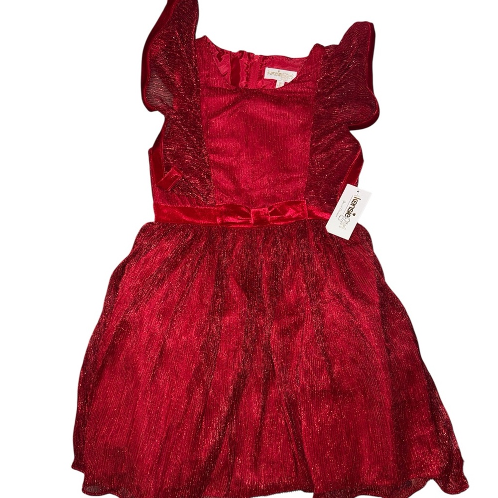 Kensie Girl Red Shimmer Party Dress – Size 8 – New With Tags